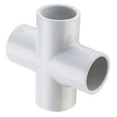 Spears 420-060F 6 PVC CROSS SOCKET SCH40 FABRICATED  | Midwest Supply Us