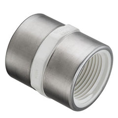 Spears 430-005SR 1/2 PVC COUPLING REINFORCED FEMALE THREAD SCH40  | Midwest Supply Us