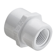 Spears 430-101 3/4X1/2 PVC REDUCING COUPLING FPT SCH40  | Midwest Supply Us