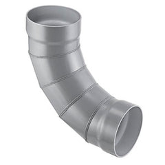 Spears 43065-120C 12 CPVC 90 ELBOW 5 SEGMENT SOCKET DUCT SMACNA  | Midwest Supply Us