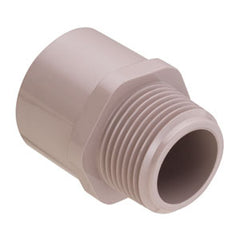 Spears 436-010UV 1 PVC ULTRA VIOLET RESISTANT MALE ADAPTER MPTXSOC SCH40  | Midwest Supply Us