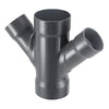 4376-916 | 24X16 PVC REDUCING DOUBLE WYE SOCKET DUCT | (PG:430) Spears