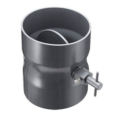 Spears 43BD-140 14 PVC BUTTERFLY DAMPER SOCKET DUCT  | Midwest Supply Us