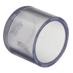 Spears 447-025L 2-1/2 PVC SOCKET CAP SCH40 CLEAR  | Midwest Supply Us