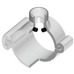 Spears 467W-249SR 2X1 PVC WEDGE CLAMP SADDLE REINFORCED FEMALE THREAD EPDM  | Midwest Supply Us