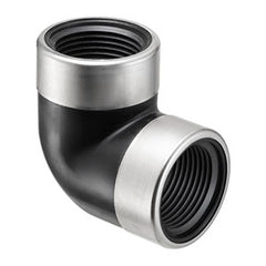 Spears 4808-015BSR 1-1/2 PP 90 ELBOW W/SS RING SRFPTXSRFPT  | Midwest Supply Us