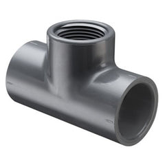 Spears 802-080F 8 PVC TEE SOCXFPT SCH80  | Midwest Supply Us