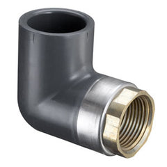 Spears 807-005BR 1/2 PVC 90 ELBOW SOCXBR/FPT SCH80  | Midwest Supply Us
