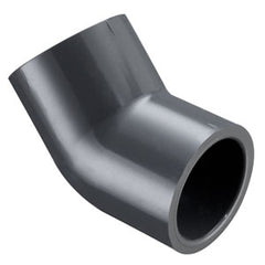 Spears 817-010 1 PVC 45 ELBOW SOCKET SCH80  | Midwest Supply Us