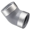 819-005CSR | 1/2 CPVC 45 ELBOW REINFORCED FEMALE THREAD SCH80 | (PG:096) Spears