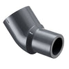 827-080 | 8 PVC 45 STREET ELBOW SPIGOTXSOC SCH80 | (PG:080) Spears