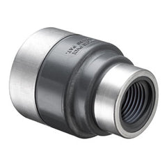 Spears 830-130SR 1X1/2 PVC REDUCING COUPLING REINFORCED FEMALE THREAD SCH80  | Midwest Supply Us