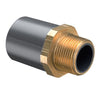 836-005BR | 1/2 PVC MALE ADAPTER BR/MPTXSOC | (PG:086) Spears