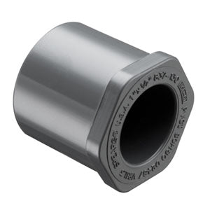 Spears 837-338 3X2 PVC REDUCER BUSHING SPIGOTXSOC SCH80  | Midwest Supply Us