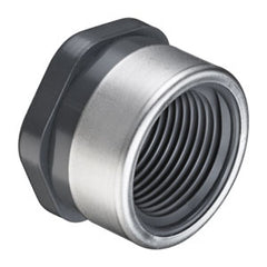 Spears 848-007SR 3/4 PVC CAP REINFORCED FEMALE THREAD SCH80 W/RING  | Midwest Supply Us