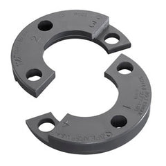 Spears 854P-025-1S 2-1/2 PVC V/S SPLIT FLANGED RING W/2-HALVES  | Midwest Supply Us