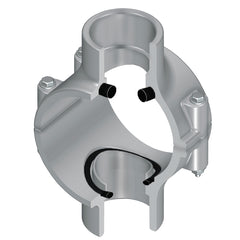 Spears 868-575C 8X1 CPVC CLAMP SADDLE DOUBLE OUTLET SOCKET EPDM ZINC BOLT  | Midwest Supply Us