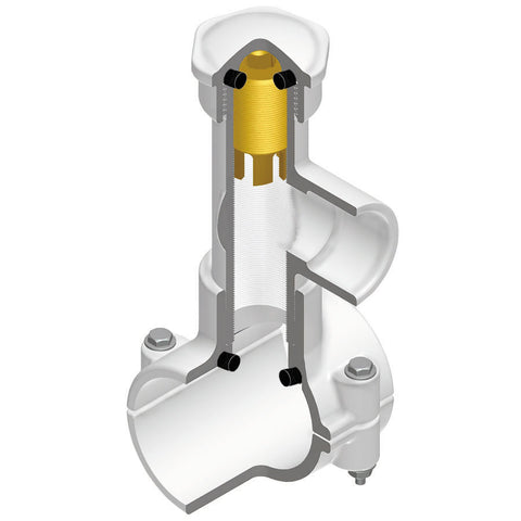 Spears HT2-337 3X1-1/2 PVC HOT TAP SADDLE EPDM ZINC PLTD  | Midwest Supply Us