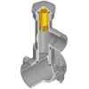 HTS3S-419C | 4X1-1/2 CPVC HOT TAP SADDLE FKM S/S CUTTER | (PG:050) Spears