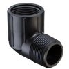 M412-015 | 1-1/2 HDPE 90 ELBOW MPTXFPT SCH40 | (PG:040) Spears