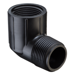 Spears M412-005 1/2 HDPE 90 ELBOW MPTXFPT  | Midwest Supply Us