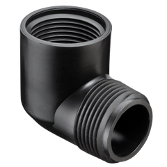 Spears MS412-010 1 HDPE 90 ELL(SHORT PATTERN)MPTXFPT  | Midwest Supply Us