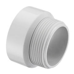 Spears P109-015 1-1/2 PVC DWV MALE ADAPTER MPTXHUB  | Midwest Supply Us