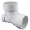 P303-338 | 3X3X2 PVC DWV 1/4 BEND L/H/INLET HXHXH | (PG:051) Spears