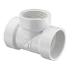 P445-015 | 1-1/2 PVC DWV FLUSH CLEAN OUT TEE HUBXHUBXFPT | (PG:051) Spears