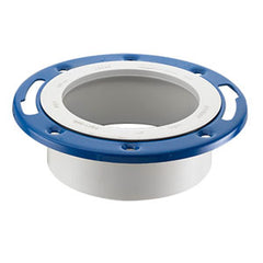 Spears P811-422 4X3 PVC DWV CLOSET FLANGEDW/ADJ RING HUB  | Midwest Supply Us