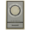 T498A1778 | ELECTRIC HEAT THERMOSTAT SPST, BIMETAL SNAP ACTING SWITCH, BRUSH GOLD, DEG F. | Resideo