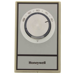 Resideo T498A1810 ELECTRIC HEAT THERMOSTAT SPST, BIMETAL SNAP ACTING SWITCH, BRUSH GOLD, DEG F.  | Midwest Supply Us