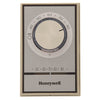 T498B1512 | ELECTRIC HEAT THERMOSTAT SPST, BIMETAL SNAP ACTING SWITCH, BRUSH GOLD, DEG F. | Resideo