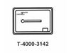 T-4000-3142 | WHITE PLAST CVR, HOR,THERM 1WN | Johnson Controls