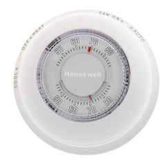 Resideo T87N1000 1 HEAT/1 COOL. 40 - 90F SCALEPLATE. PREMIER WHITE.  | Midwest Supply Us