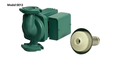 Taco 0013-F4Y Circulator Pump | Cast Iron | 1/6 HP | 230V | Single Phase | 2A | 3250 RPM | Flanged | 34 GPM | 33ft Max Head | 125 PSI Max Press. | Series 0013  | Midwest Supply Us