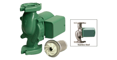 Taco 005-F4Y Circulator Pump | Cast Iron | 1/35 HP | 230V | Single Phase | 3250 RPM | Flanged | 19 GPM | 9ft Max Head | 125 PSI Max Press. | Series 005  | Midwest Supply Us