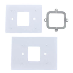 Resideo THP2400A1027W THE REDESIGNED PRESTIGE IAQ WALL COVER PLATES (SMALL AND LARGE) - WHITE  | Midwest Supply Us