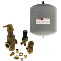 Resideo TK30PV125FM BOILER TRIM KIT. TK300-30 TANK, PV125 1 1/4" NPT SUPERVENT, FM911 FILL VALVE WITH BACKFLOW PREVENTOR, SCV-050  | Midwest Supply Us