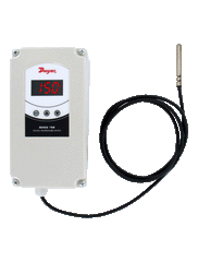 Dwyer Instruments TSW-250 Weatherproof digital temperature switch | dual stage | 90 to 255 VAC power supply  | Midwest Supply Us