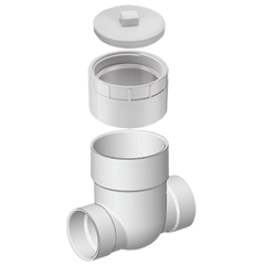 Spears SML-3 3 PVC UTILITY BACKWATER VALVE KIT SOC  | Midwest Supply Us