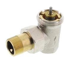 Resideo V110E1012 V110 VALVE BODY- VERTICAL ANGLE PATTERN WITH MNPT TAILPIECE OUTLET. 3/4".  | Midwest Supply Us