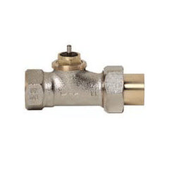 HONEYWELL RESIDENTIAL V2043DSL15 V2000 VALVE BODY WITH ADJUSTABLE CARTRIDGE 1/2" TRV STRAIGHT BODY, FEMALE NPT INLET,SWEAT OUTLET TAILPIECE REPLACES V100D5057  | Midwest Supply Us