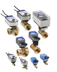 Johnson Controls VG1841AD+9T4AGA 1/2" 3W BALL VALVE 1.2CV; BRASS TRIM NON-SPR RET VA9104-AGA-3S NO SWITCH FLOATING CONTROL  | Midwest Supply Us