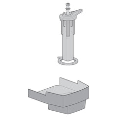 Belimo WAF-4 Linkage kit NG AF | F04 | 10x10  | Midwest Supply Us