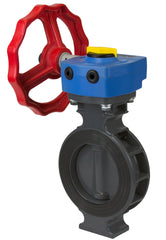 Spears 753301-060 6 PVC WAFER BUTTERFLY VALVE FKM LEVER HANDLE  | Midwest Supply Us