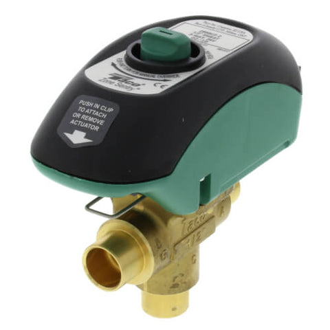 Taco Z050C3-2 1/2" 3-Way Zone Sentry Valve Normally Closed (Sweat)  | Midwest Supply Us