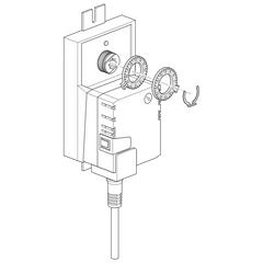 Belimo ZDB-LU Angle of rotation limiter for LU.  | Midwest Supply Us