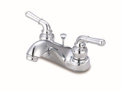 Everflow BGL-B11C Glenford Two Handle Lavatory Faucet With Drain Chrome  | Midwest Supply Us
