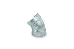 Everflow GXFL0200 2" Galvanized XH Elbow 45 300#  | Midwest Supply Us